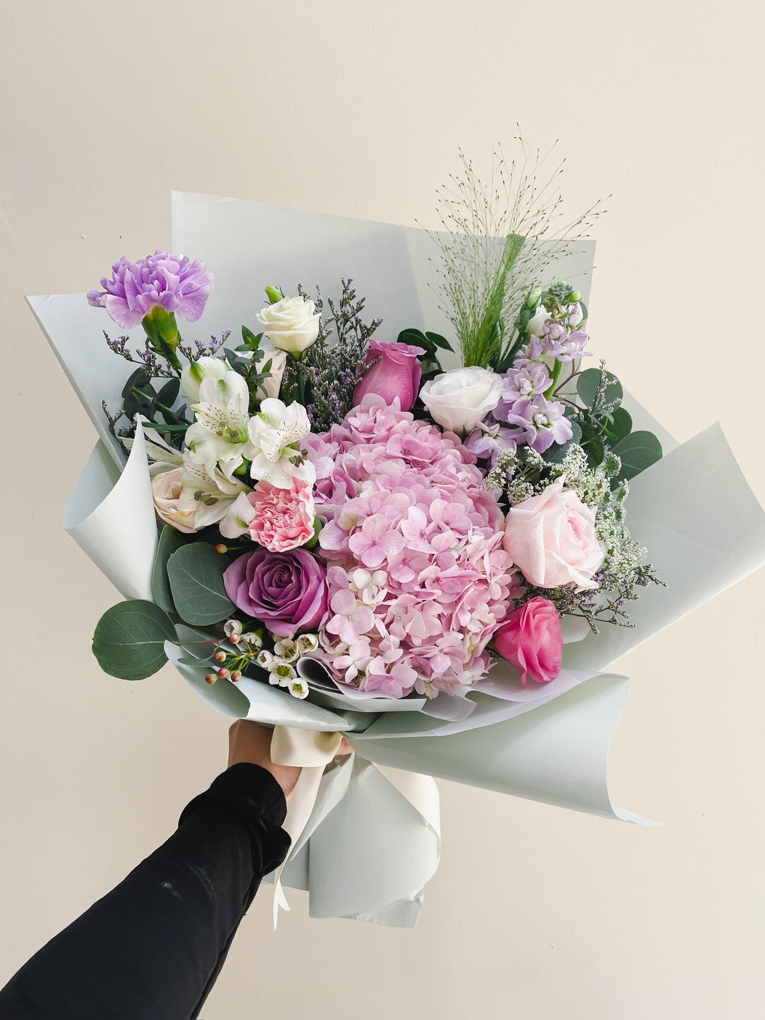 Hydrangea Graduation Bouquet