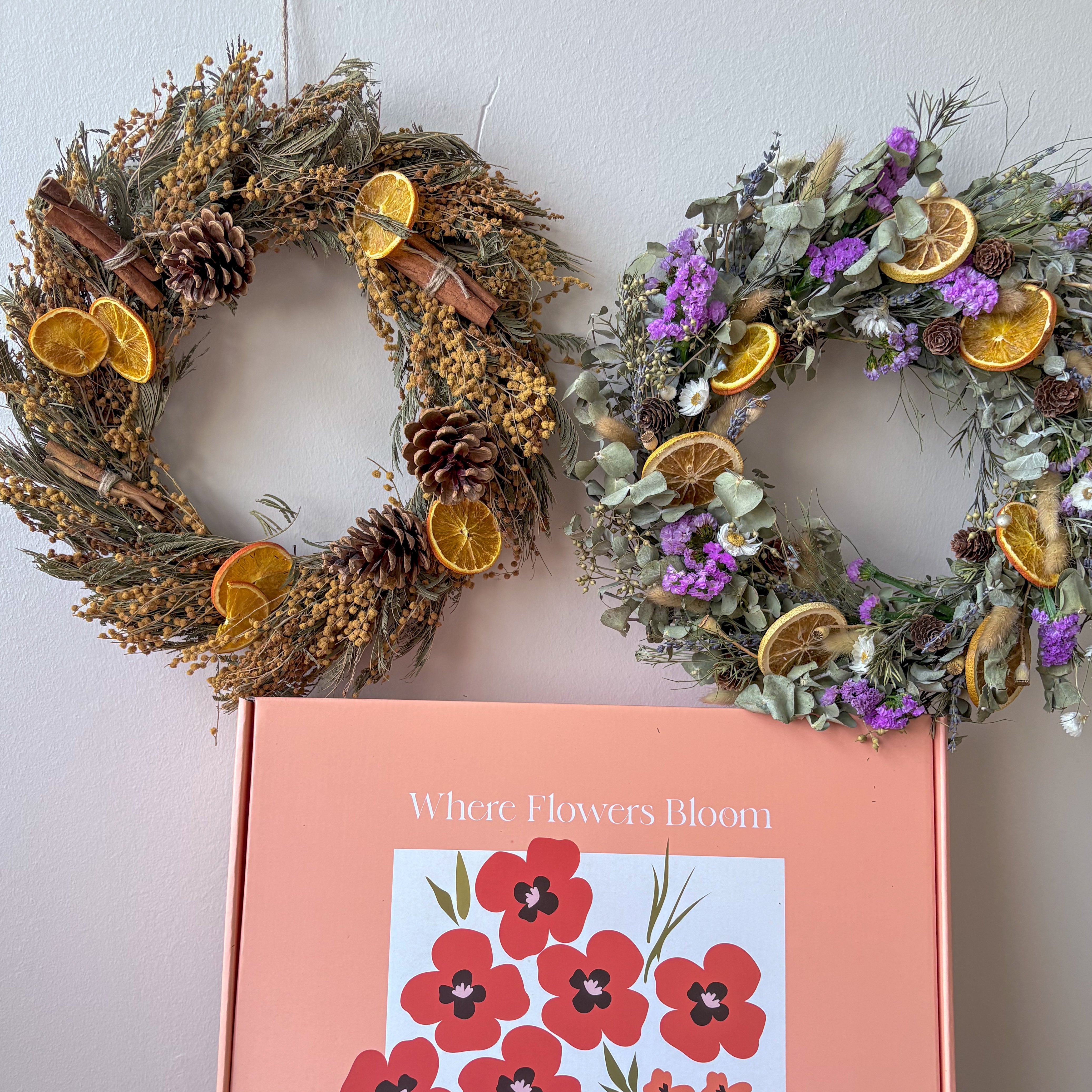 Christmas 24 - Wildflower Serenity Wreath