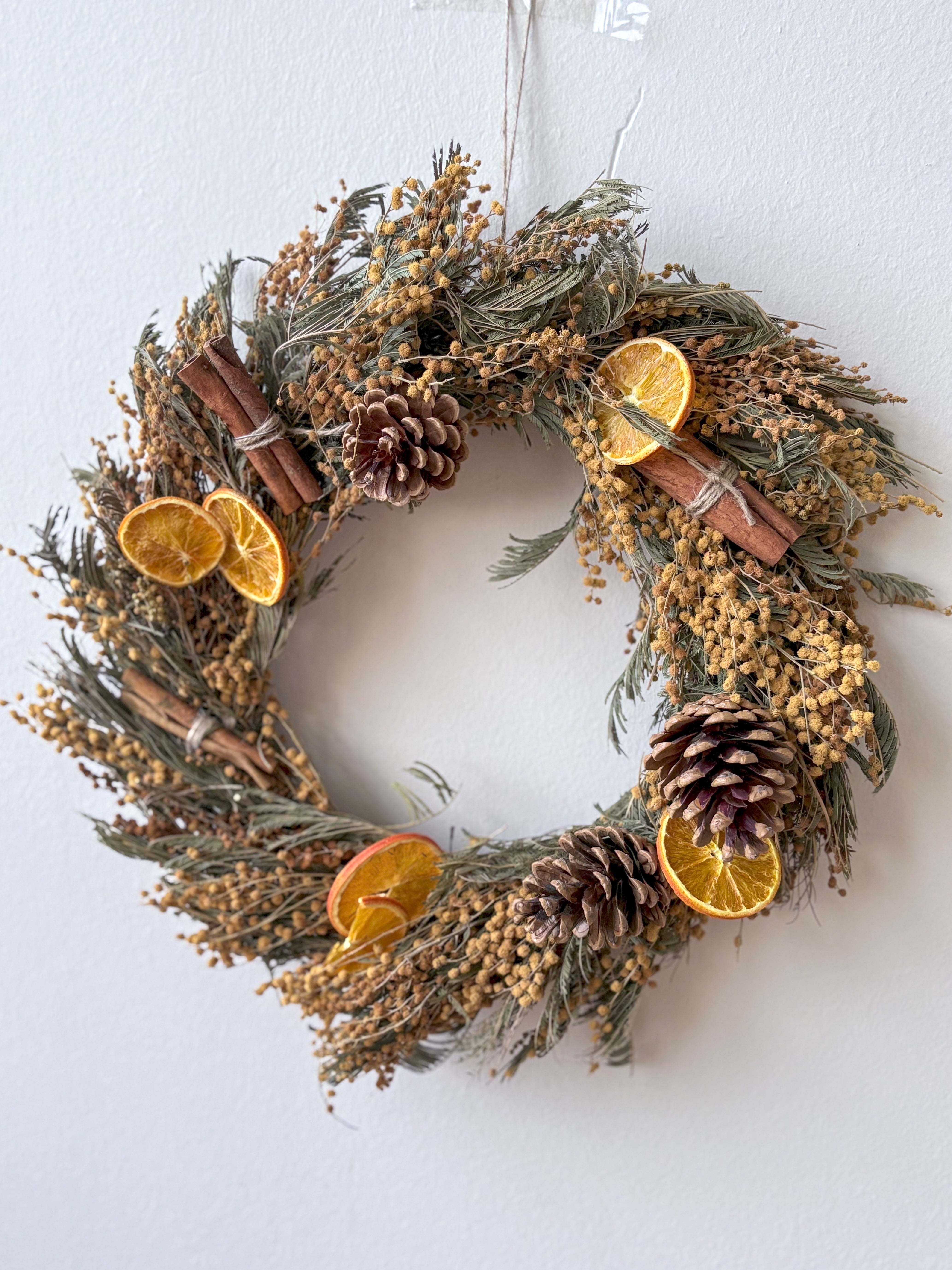 Christmas 24 - Rustic Warmth Wreath