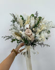 [4 days Advanced Order] Willow Bridal - Preserved and Dried Bridal Style Bouquets