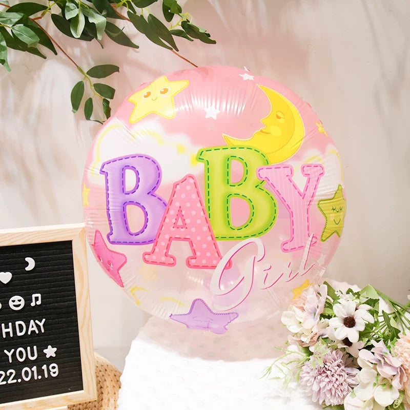 Add-Ons: Baby Girl Balloon (18inch)