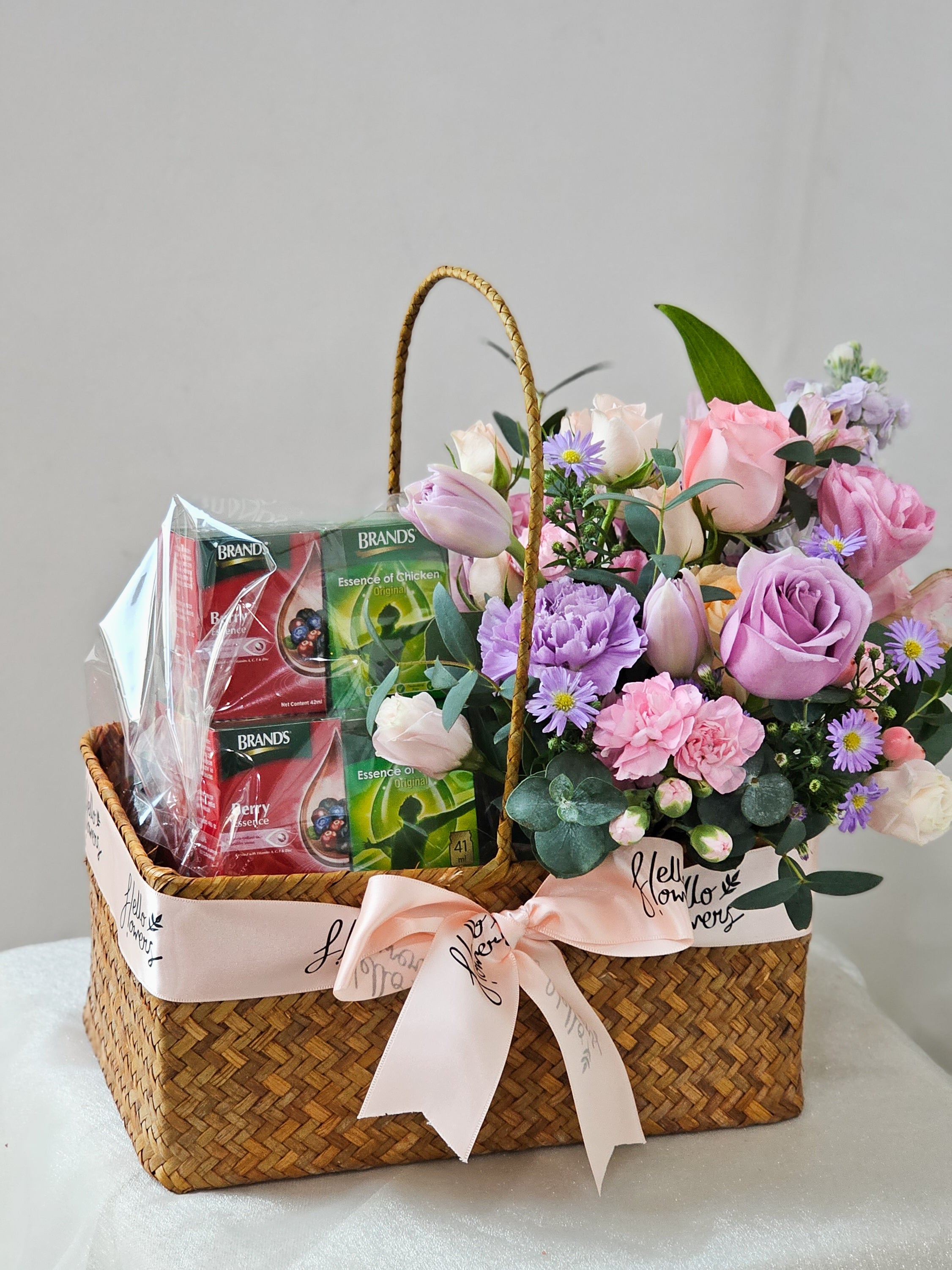 Wellness Flower Basket