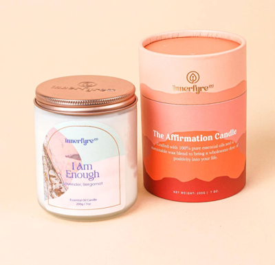 Add-Ons: I AM BLESSED Candle: Orange, Clove, Green Tea (200g)