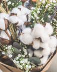 Regular Cotton and Eucalyptus Bouquet